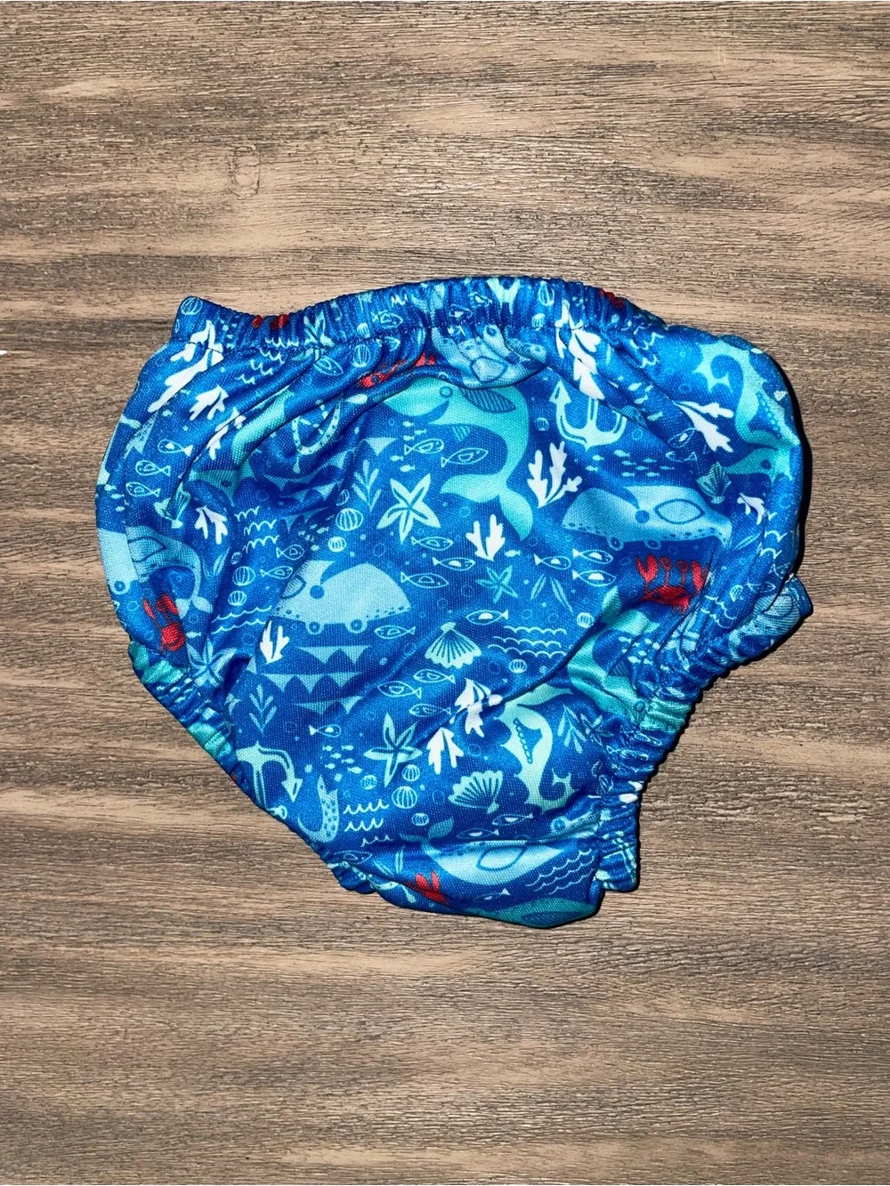 Blue Swim Diaper Cover for Kids by iplay.